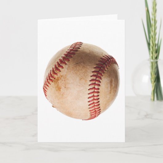 Carte Œuvre d'art de baseball (Devant)