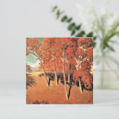 Carte OEuvre d'art Grant Wood, Chêne de printemps (Debout devant)