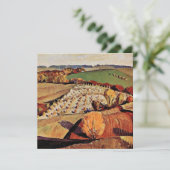 Carte Oeuvre de Grant Wood, Paysage (Debout devant)