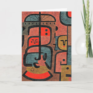 Carte Oeuvre de Paul Klee, Exotique