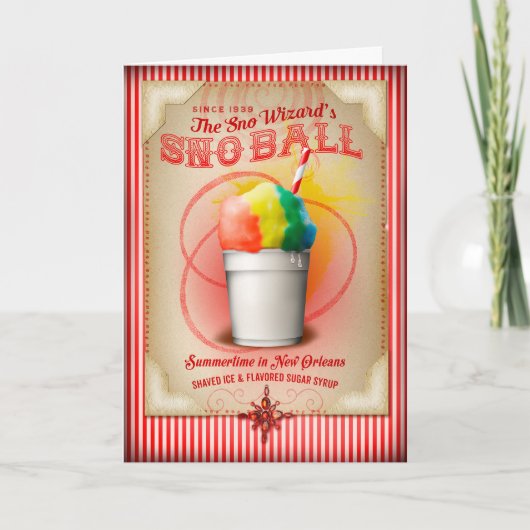 Carte Oeuvre de Snoball de la collection NOLA (Devant)