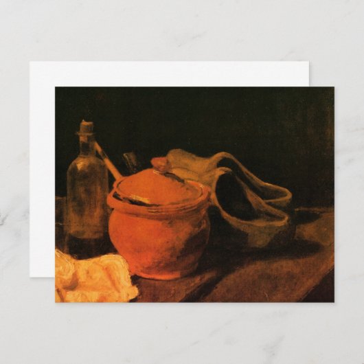 Carte Oeuvres d'art, Bouteilles et Clochons de Vincent v (Devant / Derrière)