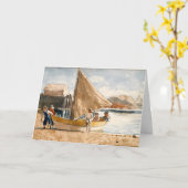 Carte Oeuvres d'art de Winslow Homer, été, (Fleur jaune)