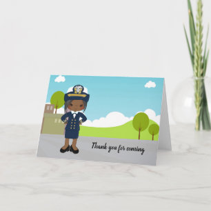 Carte officier en uniforme de la marine