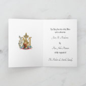 Carte Offrande de la messe catholique à la Vierge Marie (Intérieur)