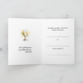 Carte Offrande de la Sainte Messe catholique Jésus Eucha (Intérieur)