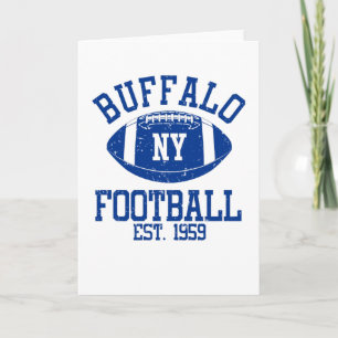 Carte Offre cadeau du fan de football de Buffalo