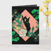 Carte "Offre Florale" - Botanique Main & Fleur (Fleur jaune)