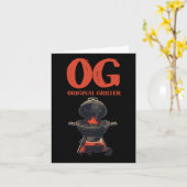 Carte Og Original Griller Bbq Byrbecue Pitmaster Grill S (Fleur jaune)