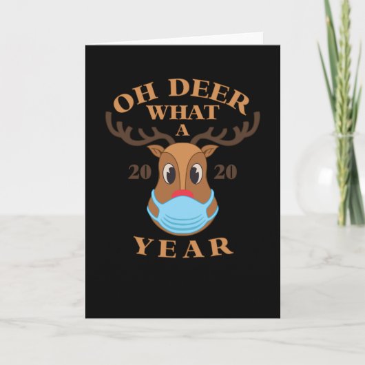 Carte Oh Cerf Quelle Année (Devant)