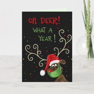 Carte Oh cerf! Quelle année! Inspirivité