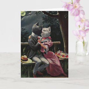 Carte Oh Cet Amour Serait Dernier Pour Toujours Vintage 