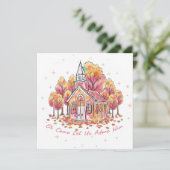 Carte “Oh Come Let Us Adore Him”  (Debout devant)