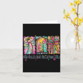 Carte Oh Come Let Us Adore Him Christian Christmas Coque (Fleur jaune)