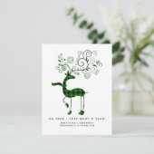 Carte Oh Deer 2020 quoi par an ! Jours fériés (Debout devant)