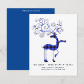 Carte Oh Deer 2020 quoi par an ! Jours fériés (Devant / Derrière)