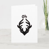 Carte Oh Deer Artistic Clean Style (Devant)