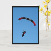 Carte Oh descendeur ! J'ai manqué votre anniversaire (Fleur jaune)