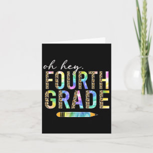 Carte Oh Hey 4e année Ck à l'école élève 4e année