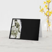 Carte "Oh, mes pieds douloureux (Fleur jaune)