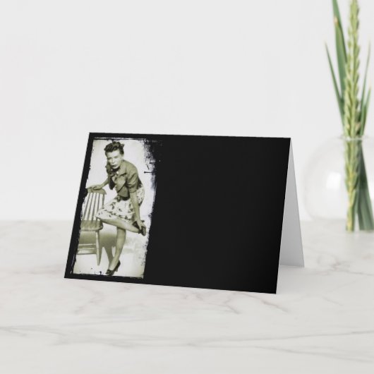 Carte "Oh, mes pieds douloureux (Devant)