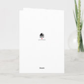 Carte Oh mon Dieu ! Félicitations à votre Fiançailles (Dos)