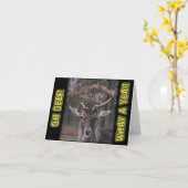 Carte Oh Mon Dieu, Quel An ! (Fleur jaune)
