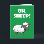 Carte Oh, Mouton ! Vous avez 65 ans ! Funny 65e annivers<br><div class="desc">Oh, Mouton ! Vous avez 65 ans ! Funny 65th Birthday Card. Une grande carte de voeux pour quelqu'un qui a 65 ans. Ce mouton de dessin animé est parfait pour un fermier, un amoureux des moutons ou toute personne ayant un sens de l'humour. Un mignon agneau de dessin animé...</div>
