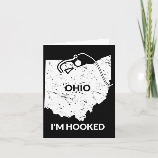 Carte Oh pêche en Ohio (Devant)