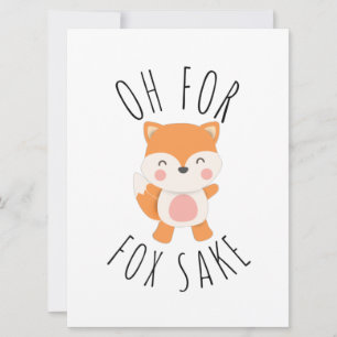 Carte Oh pour Fox Sake