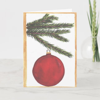 Carte Oh sapin de Noël