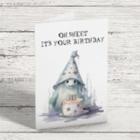 Oh Sheet C'est ton anniversaire Fantôme Halloween