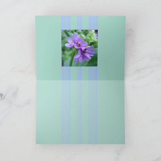 Carte Oh si pourpre (Intérieur)