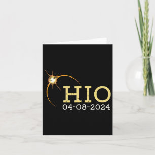 Carte Ohio Solar Eclipse 2024 Totalité Avril 8 Femmes Ho