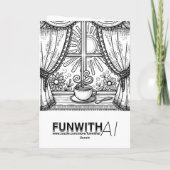 Carte Ohm, Femme faisant du yoga | Le monde fou (Dos)