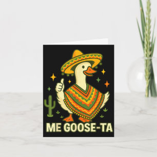 Carte Oie va cinq de mayo drôle de dicton mexicain fiest