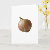 Carte Oignon jaune (Fleur jaune)