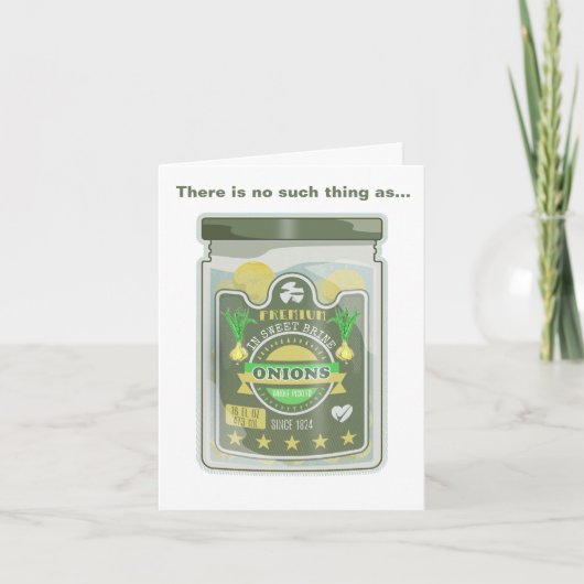 Carte Oignons cueillis (Devant)