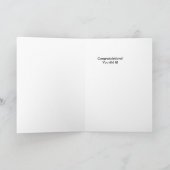 Carte Oiseau bleu exalté (Intérieur)