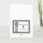 Carte Oiseau bleu heureux de jour de grands-parents (Dos)