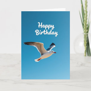 Carte Oiseau Céleste Joyeux