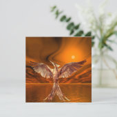 Carte Oiseau de feu doré (Debout devant)