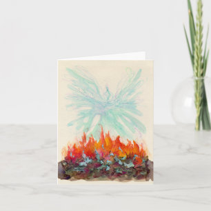 CARTE OISEAU DE PHOENIX