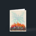 CARTE OISEAU DE PHOENIX<br><div class="desc">Carte de note d'oiseau de Phoenix par SHARON SHARPE</div>