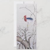 Carte Oiseau d'hiver (Devant)