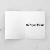 Carte Oiseau jaune (Intérieur)