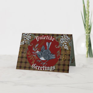 Carte Oiseau Junco de Yuletide