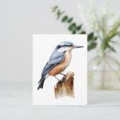Carte Oiseau plat (Debout devant)