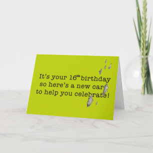 Carte Oiseau Poop Amusant Anniversaire pour adolescent d