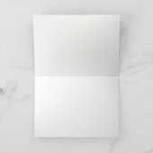 Carte Oiseau rose bleu (Intérieur)